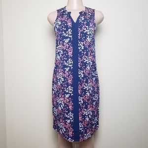 MICHAEL KORS Floral Sleeveless Shift Dress